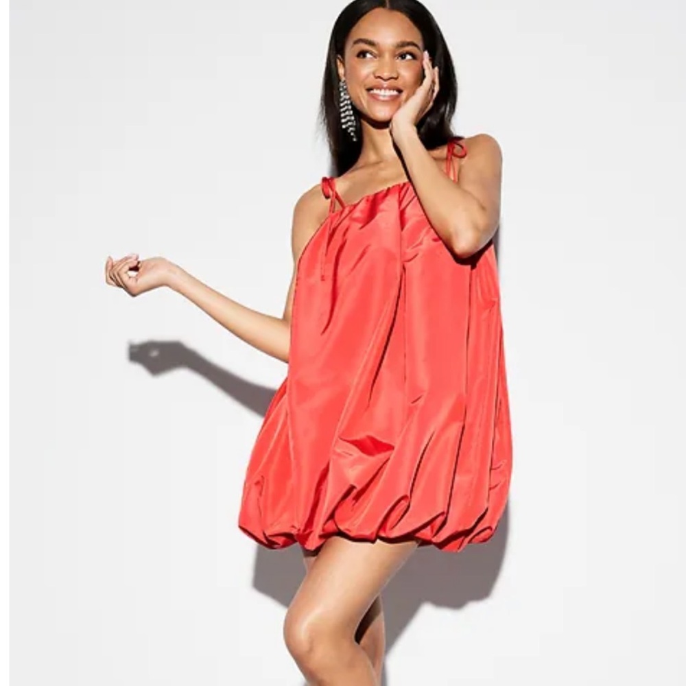 NWT Old Navy Taffeta bubble mini dress